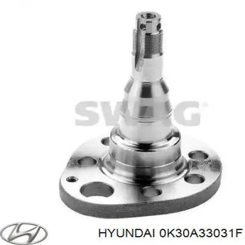 Купить 0K30A33031F Hyundai/Kia Цапфа поворотная левая