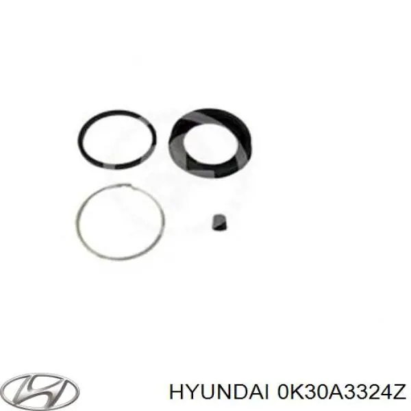 Ремкомплект суппорта тормозного переднего HYUNDAI 0K30A3324Z