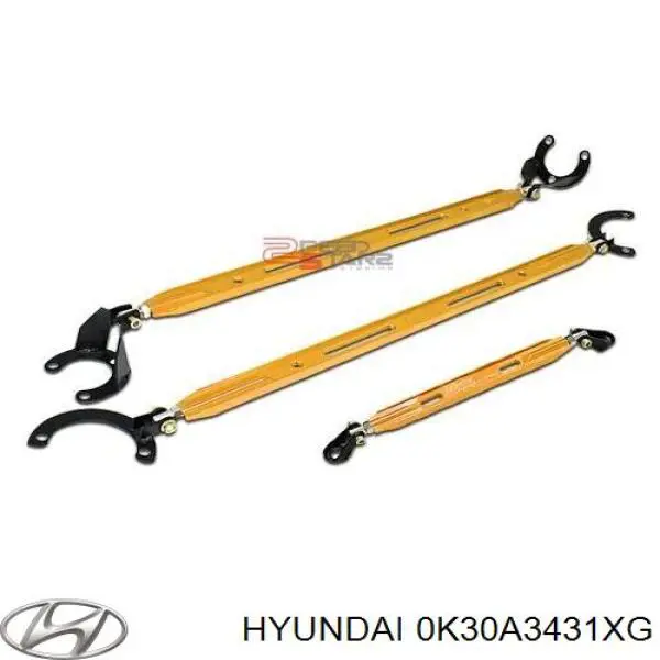 Растяжка переднего нижнего рычага правая Hyundai/Kia 0K30A3431XG цена, от 43.33 USD