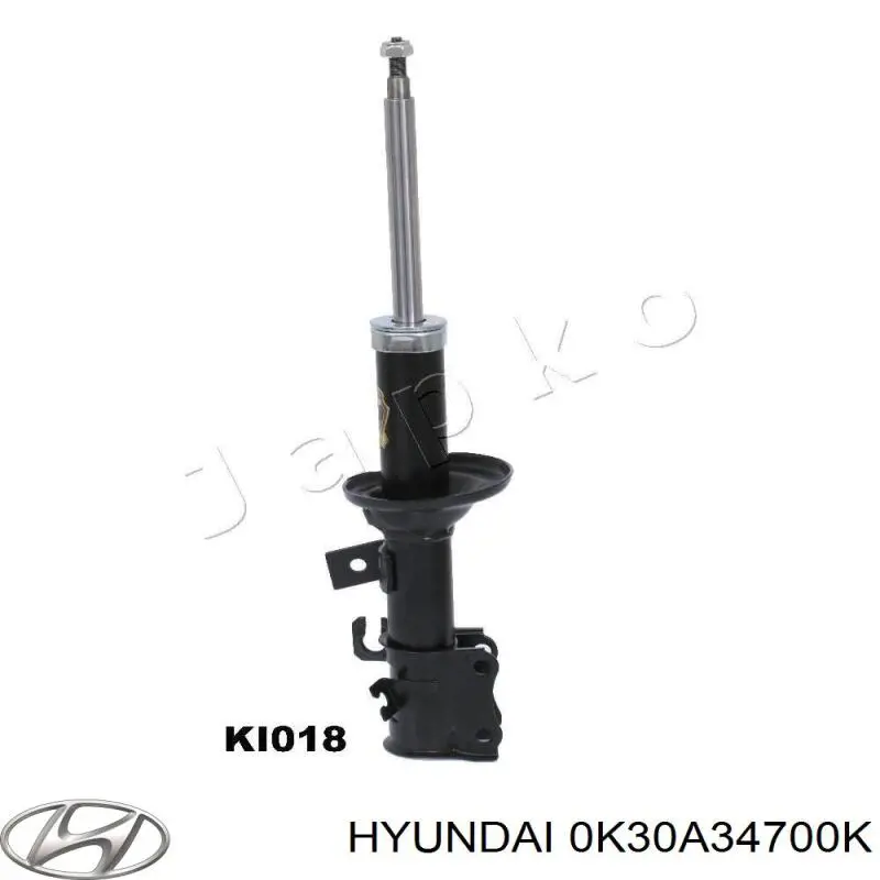Амортизатор передний правый S0K33C34700F Hyundai/Kia