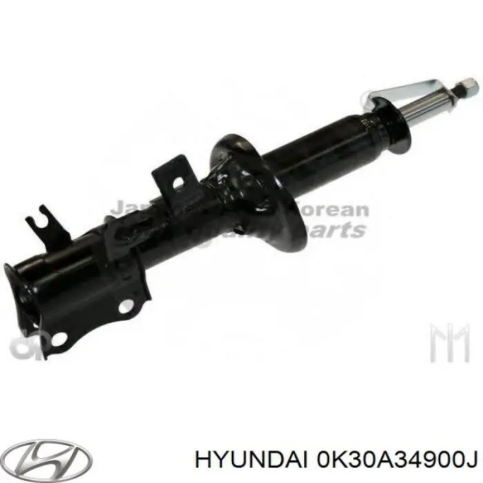 0K30A34900J Hyundai/Kia амортизатор передний левый