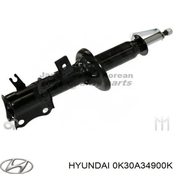 0K30A34900K Hyundai/Kia амортизатор передний левый