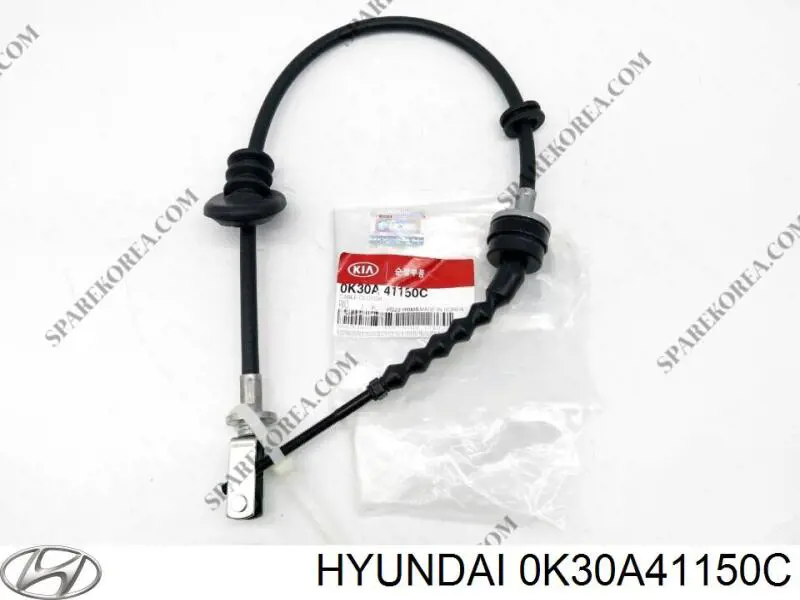 0K30A41150C Hyundai/Kia трос сцепления
