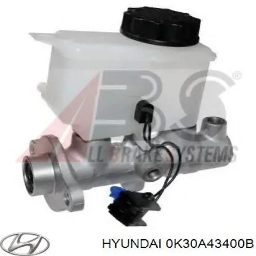 ГТЦ Hyundai/Kia 0K30A43400B