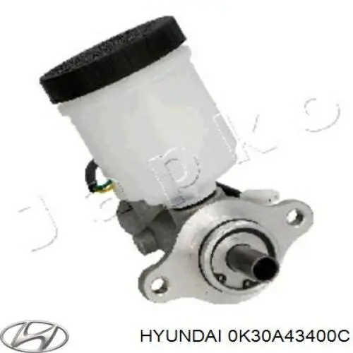 0K30A43400C Hyundai/Kia Цилиндр тормозной, главный