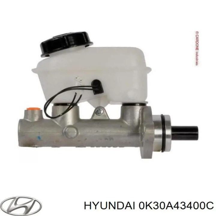 Главный тормозной цилиндр OK30A43400B Hyundai/Kia