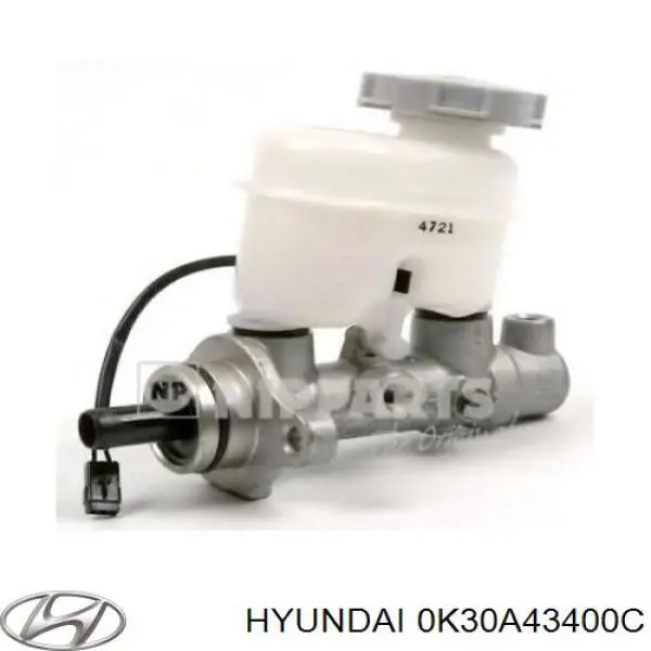 Купить 0K30A43400C Hyundai/Kia Главный тормозной цилиндр