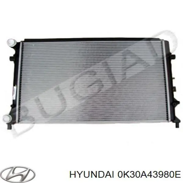 Шланг тормозной передний Hyundai/Kia 0K30A43980E
