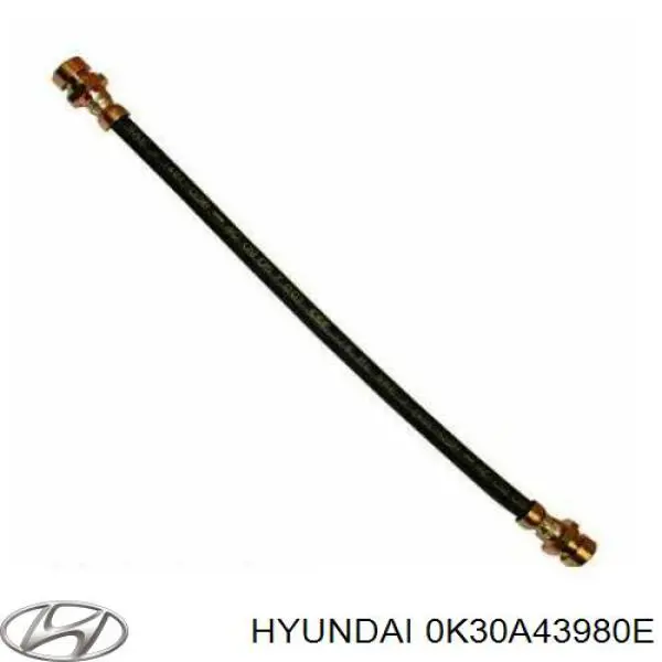 Шланг тормозной передний Hyundai/Kia 0K30A43980E цена, от 10.18 USD