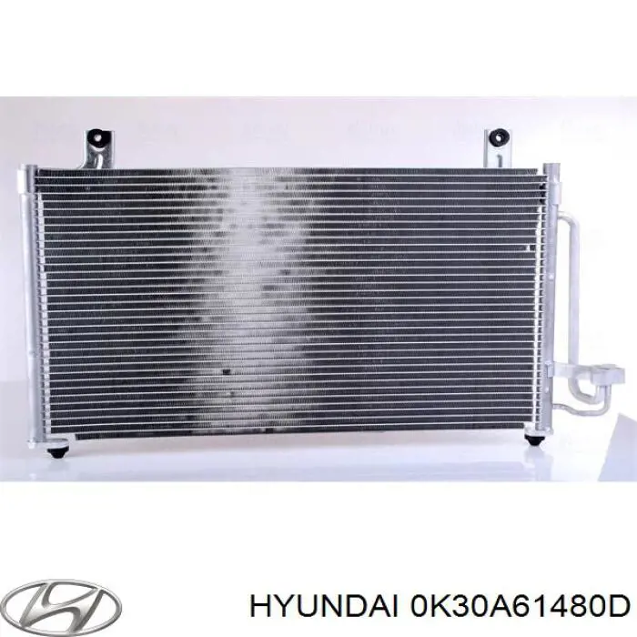 Радиатор кондиционера 0K30A61480D Hyundai/Kia