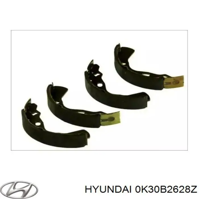 Барабанные колодки Hyundai/Kia 0K30B2628Z