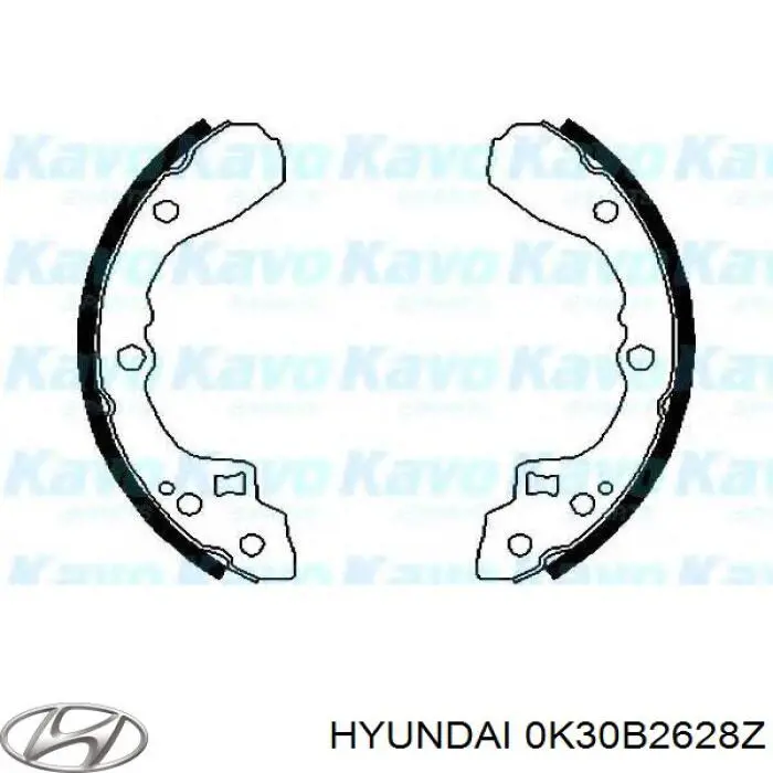 Тормоза рабочие задние ножные и тормозные барабаны Hyundai/Kia 0K30B2628Z цена, от 16.95 USD