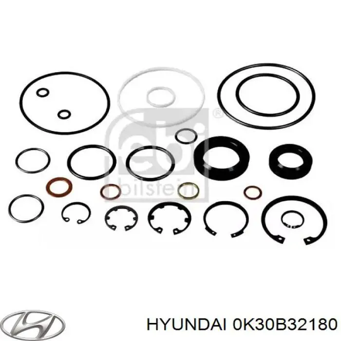 РМК рулеовго механизма Hyundai/Kia 0K30B32180 цена, от 12.92 USD