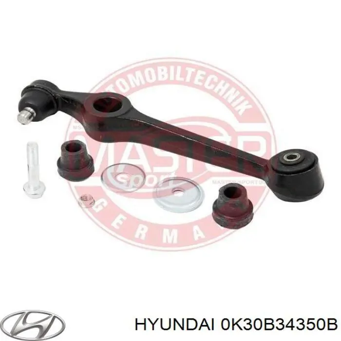 Купить 0K30B34350B Hyundai/Kia Рычаг передней подвески левый