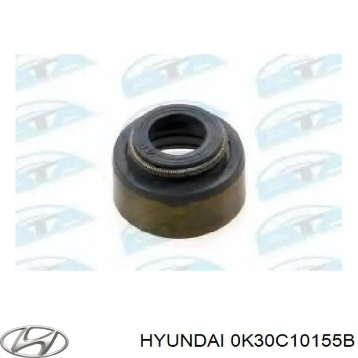 0K30C10155B Hyundai/Kia сальник клапана (маслосъемный, впуск/выпуск)