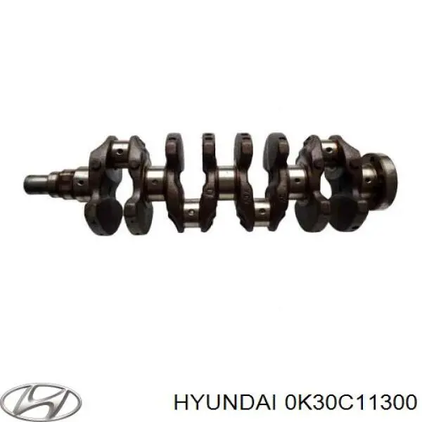 0K30C11300 Hyundai/Kia коленвал двигателя