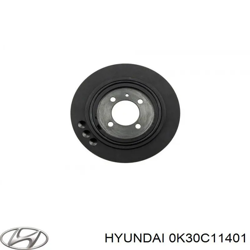 Шкив коленвала (демпфер) Hyundai/Kia 0K30C11401 цена, от 38.18 USD