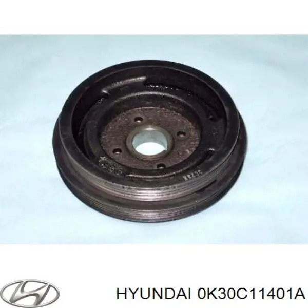 Купить 0K30C11401A Hyundai/Kia Шкив-демпфер коленвала