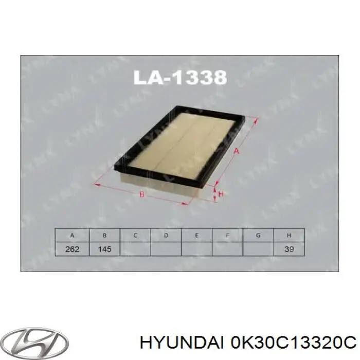 Корпус воздушного фильтра в сборе Hyundai/Kia 0K30C13320C цена, от 11.30 USD