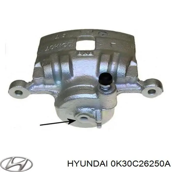 0K30C26250A Hyundai/Kia Тормозной барабан