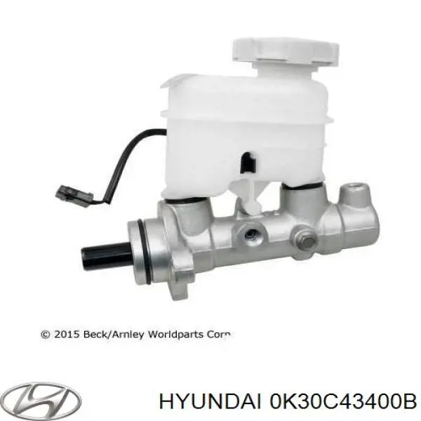 0K30C43400B Hyundai/Kia cilindro mestre do freio