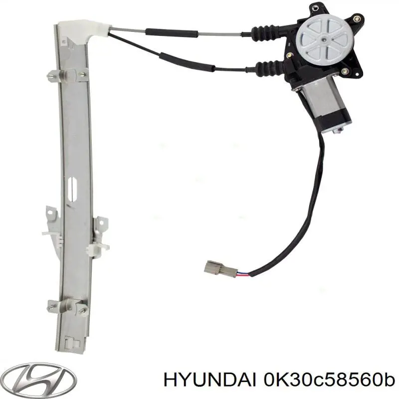 Compre Mecanismo de acionamento de vidro da porta dianteira direita KIA Rio 