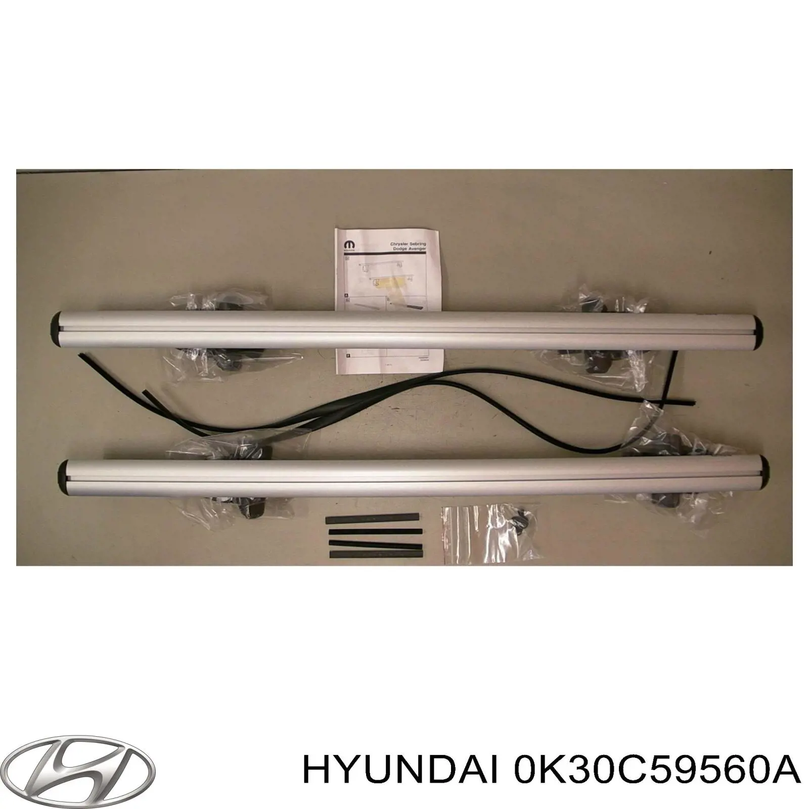 Стеклоподъемник передней левой двери 0K30C59560 Hyundai/Kia