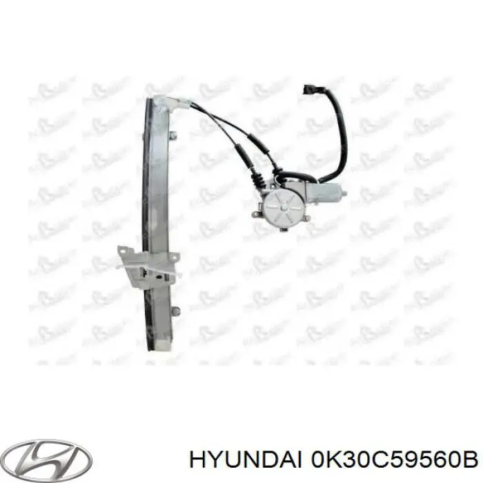 0K30C59560B Hyundai/Kia механизм стеклоподъемника двери передней левой