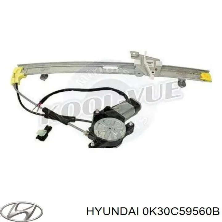 Механизм стеклоподъемника водительской двери Hyundai/Kia 0K30C59560B цена, от 81.30 USD