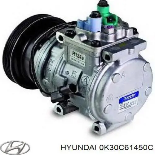 Компрессор кондиционера 0K30C61450 Hyundai/Kia