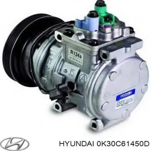 Купить 0K30C61450D Hyundai/Kia Компрессор климатической установки