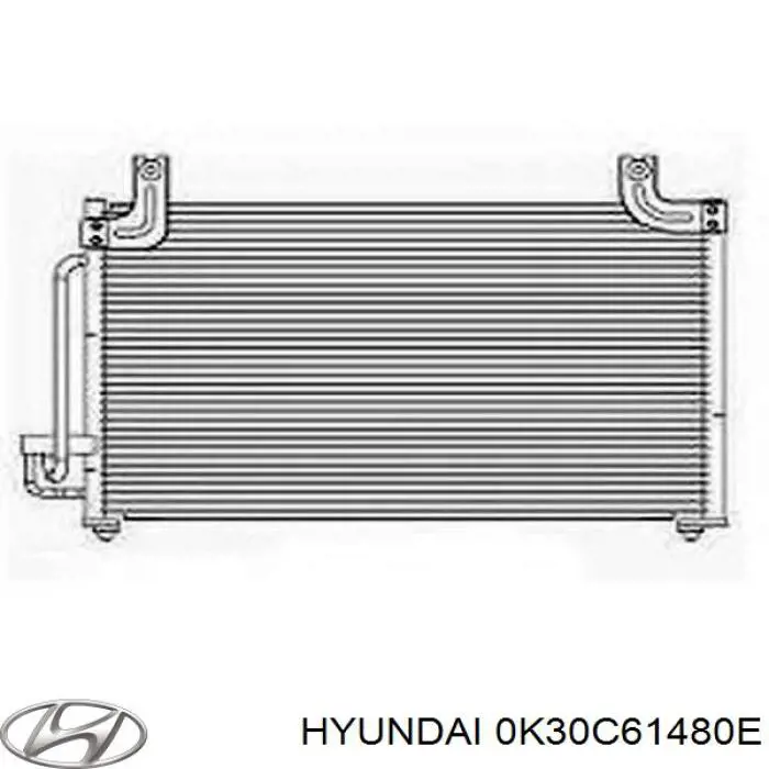 0K30C61480E Hyundai/Kia Конденсатор