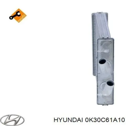 Купить 0K30C61A10 Hyundai/Kia Радиатор печки