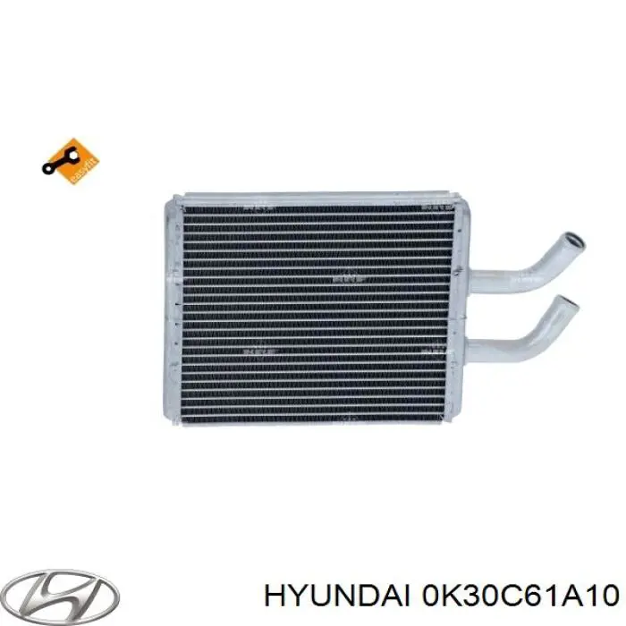 Радиатор печки (отопителя) Hyundai/Kia 0K30C61A10 цена, от 38.39 USD