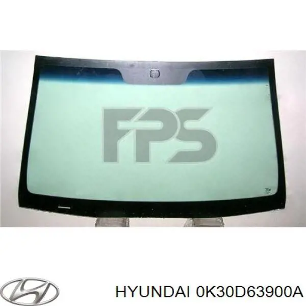 0K30D63900A Hyundai/Kia стекло лобовое