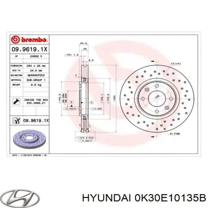 Купить 0K30F10135A Hyundai/Kia Болт ГБЦ