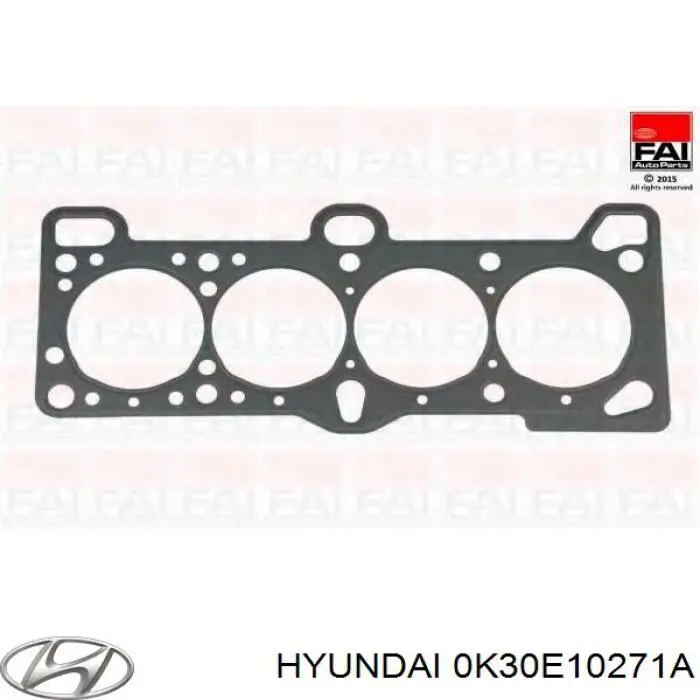 Прокладка ГБЦ Hyundai/Kia 0K30E10271A цена, от 14.31 USD