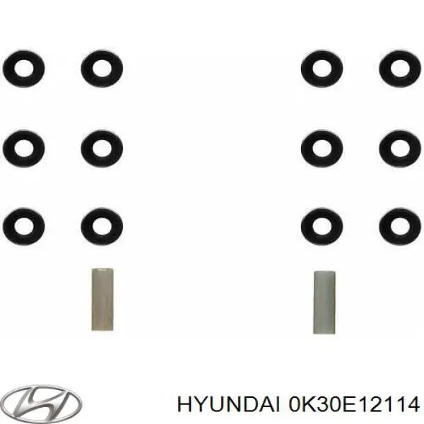 Купить 0K30E12114 Hyundai/Kia Сухарь клапана
