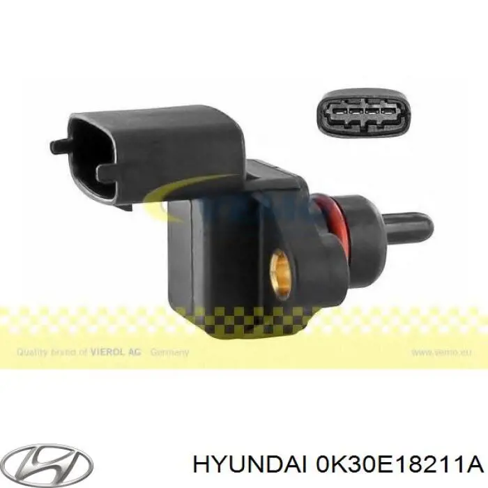 Датчик давления во впускном коллекторе, MAP Hyundai/Kia 0K30E18211A