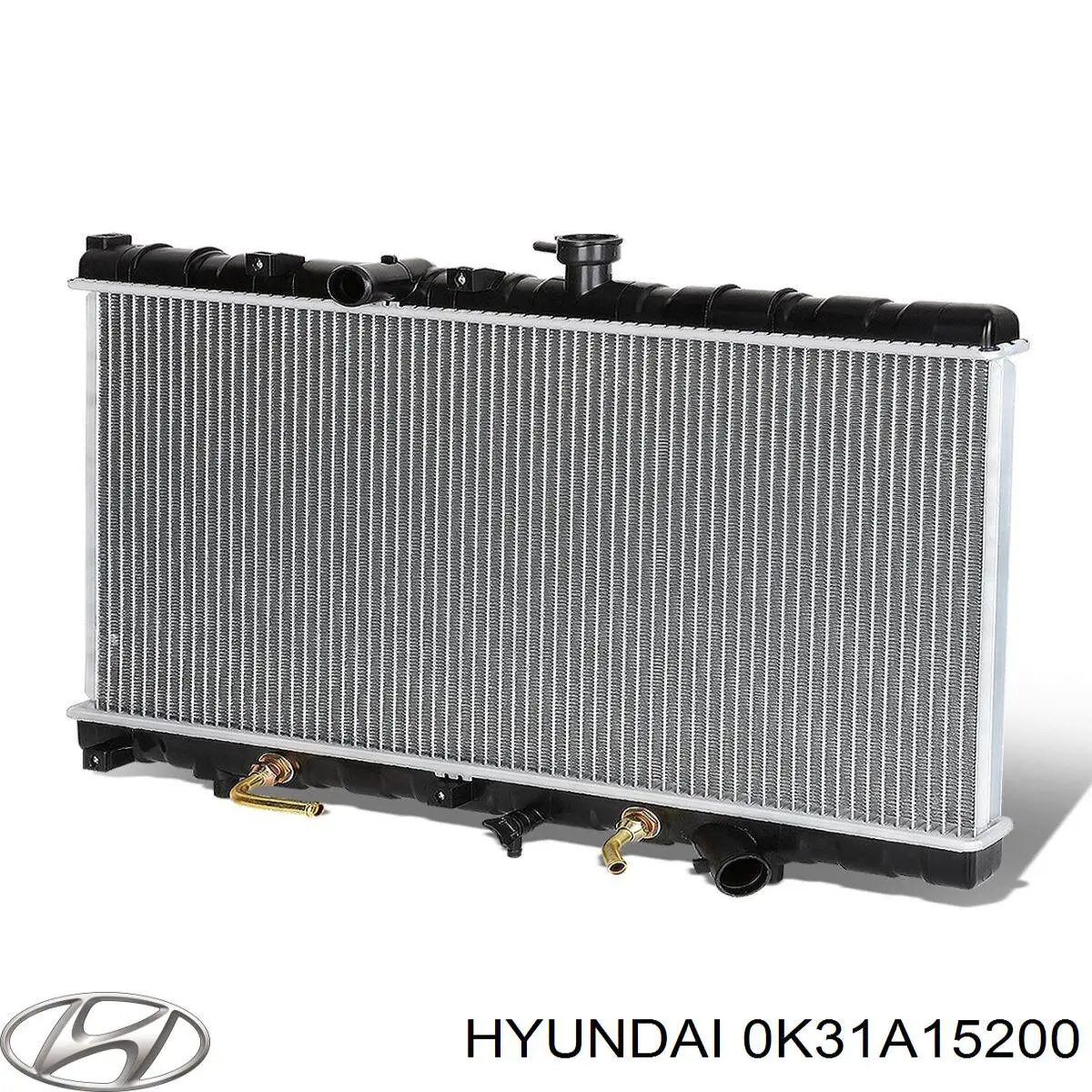 Радиатор 0K31A15200 Hyundai/Kia