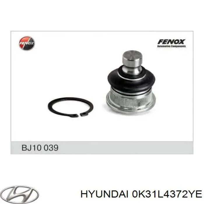 Купить 0K31L4372YE Hyundai/Kia Датчик АБС задний левый