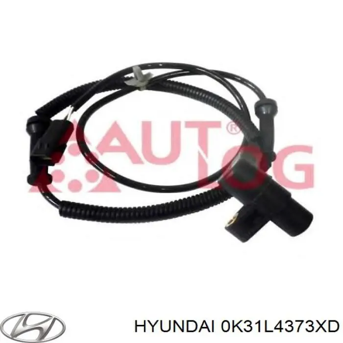 Датчик АБС (ABS) передний левый 0K31L4373XD Hyundai/Kia