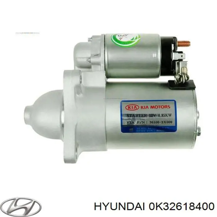 Купить 0K32618400 Hyundai/Kia Стартер