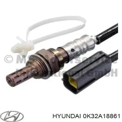 0K32A18861 Hyundai/Kia Лямбда-зонд, датчик кислорода до катализатора