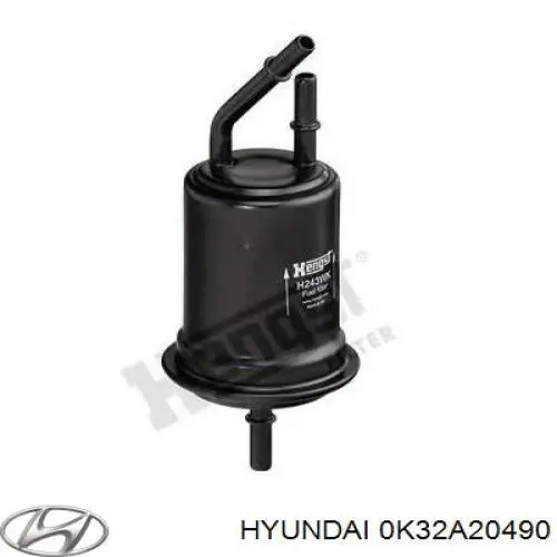 Купить 0K32A20490 Hyundai/Kia Фильтр-отстойник топлива грубой очистки