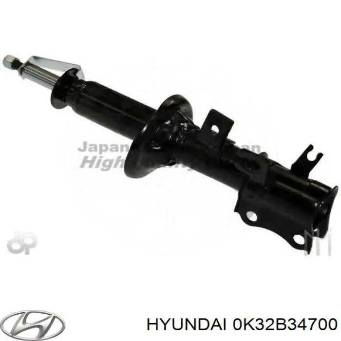 0K32B34700 Hyundai/Kia амортизатор передний правый