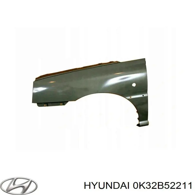 Крыло переднее левое 0K32B52211 Hyundai/Kia