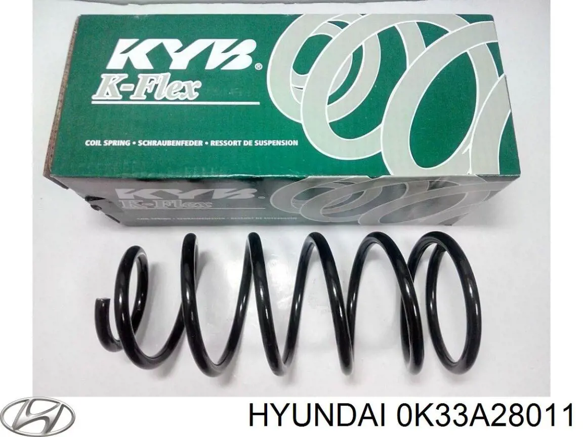Купить 0K33A28011 Hyundai/Kia Пружина подвески