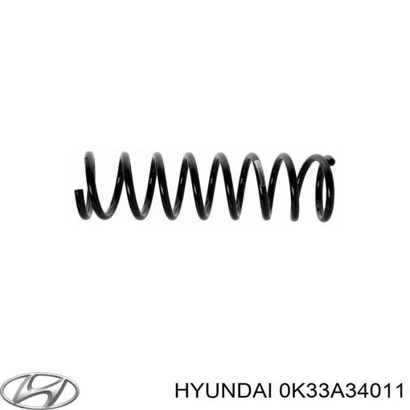 Передняя пружина 0K33A34011 Hyundai/Kia