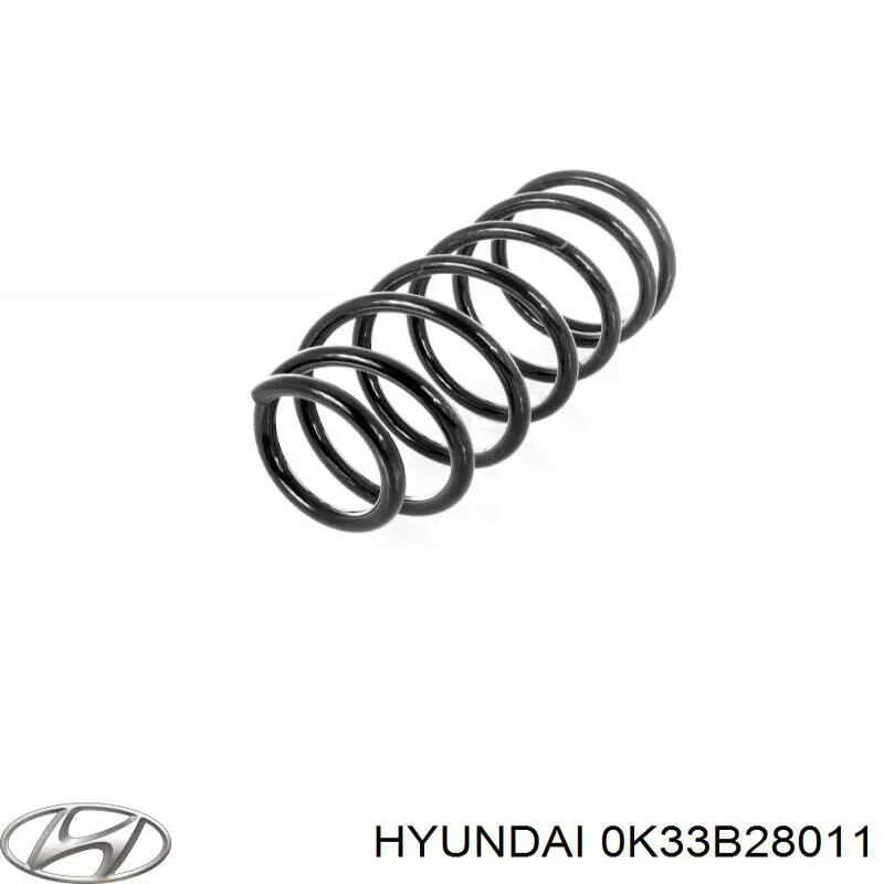 Задняя пружина 0K33B28011 Hyundai/Kia